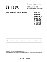 TOA Electronics M-9000 User manual