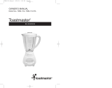 Toastmaster Blender TMBL1134 User manual