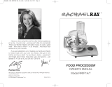Rachael Ray Blender RRFP1A/T User manual