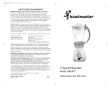 Toastmaster TMBLRET User manual