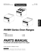 Toastmaster RH36 User manual