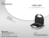 Toastmaster Waffle Iron TWB2WREG User manual