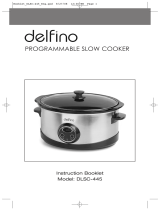 Delfino Slow Cooker DLSC-445 User manual