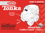 Chuck and Friends Tonka Wheel Pals Cushy Cruisin School Bus User manual