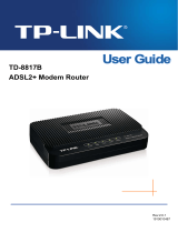 TP-LINK Modem TD-8817B User manual