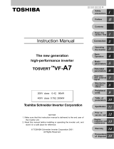 Toshiba VF-A7 User manual