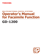 Toshiba GD-1200 User manual