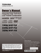 Toshiba 32SLV411U User manual
