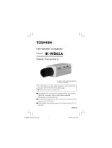 Toshiba Home Security System IK-WB02A User manual
