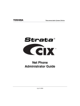 Toshiba IP Phone CIX-AG-NP-VA User manual