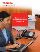 Toshiba IP Phone IP Communications System User manual