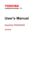 Toshiba P850 (PSPKFC-04M004) User manual