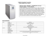Toshiba Power Supply 1600 Series User manual