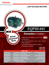 Toshiba EQPIII-841 User manual