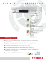 Toshiba SD-V390 User manual