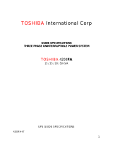 Toshiba 4200FA User manual