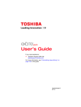 Toshiba Excite Pure AT15-A16 User manual