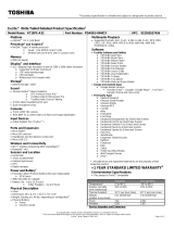 Toshiba Excite Write AT15PE-A32 User manual