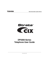 Toshiba Telephone DP5000-Series User manual