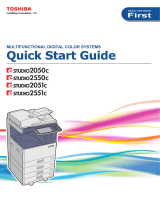 Toshiba All in One Printer 2050c User manual