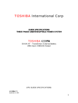Toshiba 4200FA XT1 User manual