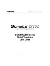 Toshiba strata ctx dkt3000 User manual