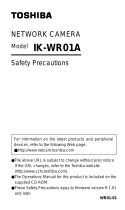 Toshiba IK-WR01A User manual