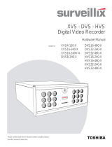 Toshiba DVR DVS16-480-X User manual