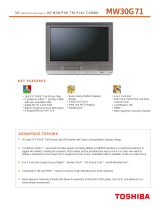 Toshiba MW 30G71 User manual