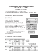 Toshiba HD-D1 User manual