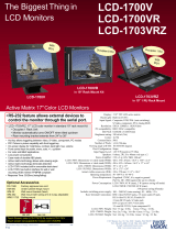 Totevision Computer Monitor LCD-1700V User manual