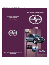 Toyota Automobile xA User manual