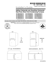 Trane UC1D120A9601A series User manual