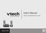 VTech IA6765 - V-Tech Cordless Dual Handset User manual