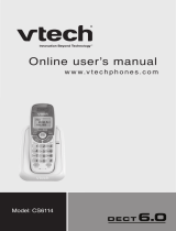 VTech Cordless Telephone CS6114 User manual