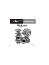 VTech Play & Learn Fun Fair User manual