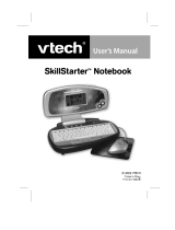 VTech SkillStarter Notebook User manual
