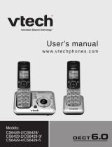 VTech DECT CS6429-4 User manual