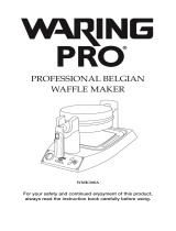Waring Waffle Iron IB8465 User manual