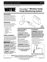 Wayne FloodAlert WSA120 User manual