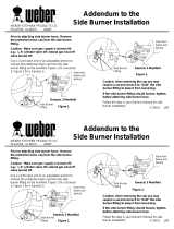 Weber Burner User manual