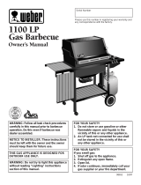 Weber 1100 LP User manual