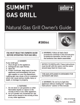 Weber Summit Natural Gas Grill User manual