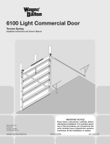 Wayne-Dalton Door 6100 User manual