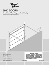 Wayne-Dalton Door 9800 User manual