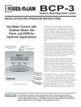 Weil-McLain Boiler BCP-3 User manual