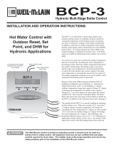 Weil-McLain BCP-8S User manual