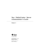 Sun Microsystems Server 2.1 User manual