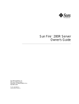 Sun Microsystems Server 280R User manual