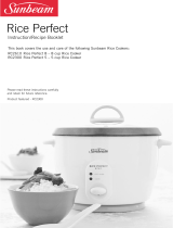 Sunbeam Rice Cooker RC2610 User manual